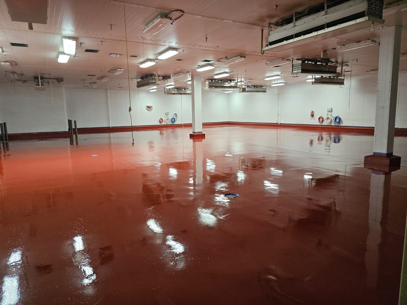 commercial concrete floor installed by Acclaim Specialty Coatings, serving Colorado Front Range, Colorado